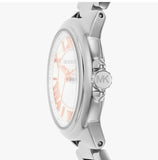  Shop Authentic Michael Kors Camille Three Hand Silver Dial Silver Steel Strap Watch For Women - MK7259 - Luxxuri