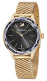  Shop Authentic Swarovski Octea Nova Black Dial Rose Gold Mesh Bracelet Watch for Women - 5430424 - Luxxuri
