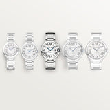 Shop Authentic Cartier Ballon Bleu De Cartier Silver Dial Silver Steel Strap Watch for Women - WSBB0048 - Luxxuri