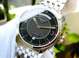  Shop Authentic Tissot T Classic T One Automatic Black Dial Silver Steel Strap Watch For Men - T038.430.11.057.00 - Luxxuri