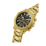  Shop Authentic Guess Edge Chronograph Black Dial Gold Steel Strap Watch For Men - GW0539G2 - Luxxuri