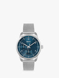  Shop Authentic Hugo Boss Sophio Blue Dial Silver Mesh Bracelet Watch for Men - 1513942 - Luxxuri