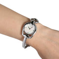  Shop Authentic Gucci Horsebit Collection Diamonds Mother of Pearl Dial Silver Steel Strap Watch For Women - YA139506 - Luxxuri