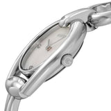  Shop Authentic Gucci Horsebit Collection Diamonds Mother of Pearl Dial Silver Steel Strap Watch For Women - YA139506 - Luxxuri