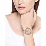  Shop Authentic Fossil Boyfriend Automatic Skeleton Rose Gold Dial Rose Gold Steel Strap Watch for Women - ME3065 - Luxxuri