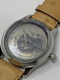  Shop Authentic Gucci G Timeless Automatic Mother of Pearl Dial Brown Leather Strap Watch For Women - YA1264112 - Luxxuri