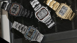 Shop Authentic Fossil Retro Digital Black Dial Black Steel Strap Watch for Men - FS5846 - Luxxuri