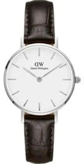  Shop Authentic Daniel Wellington Classic Petite York White Dial Brown Leather Strap Watch For Women - DW00100244 - Luxxuri