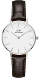  Shop Authentic Daniel Wellington Classic Petite York White Dial Brown Leather Strap Watch For Women - DW00100244 - Luxxuri