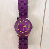  Shop Authentic Marc Jacobs Pelly Purple Dial Purple Silicone Strap Watch for Women - MBM2505 - Luxxuri