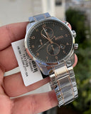  Shop Authentic Hugo Boss Skymaster Grey Dial Two Tone Steel Strap Watch for Men - 1513789 - Luxxuri