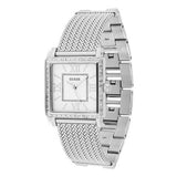  Shop Authentic Guess Highline White Dial Silver Mesh Bracelet Watch For Women - W0826L1 - Luxxuri