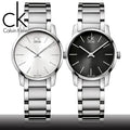 Shop Authentic Calvin Klein City Grey Dial Silver Steel Strap Watch for Women - K2G23161 - Luxxuri