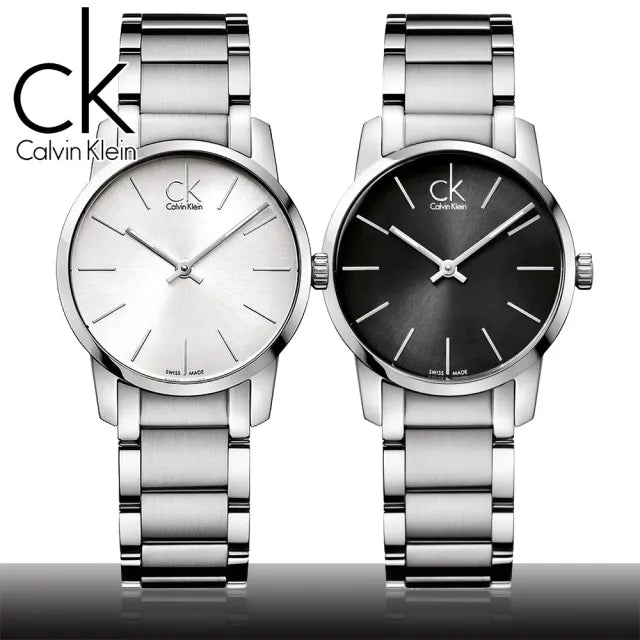  Shop Authentic Calvin Klein City Grey Dial Silver Steel Strap Watch for Women - K2G23161 - Luxxuri