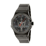  Shop Authentic Maserati Potenza 42mm Black Analog Dial Black Strap Watch For Men - R8853108003 - Luxxuri