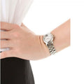  Shop Authentic Marc Jacobs Marc Silver Dial Silver Steel Strap Watch for Women - MBM3173 - Luxxuri