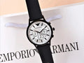  Shop Authentic Emporio Armani Chronograph Quartz Silver Dial Black Rubber Strap Watch For Men - AR11048 - Luxxuri