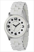  Shop Authentic Marc Jacobs Perry White Dial White Silicone Strap Watch for Women - MBM2533 - Luxxuri