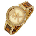  Shop Authentic Michael Kors Parker Chronograph Gold Dial Two Tone Steel Strap Watch for Women - MK6109 - Luxxuri
