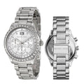  Shop Authentic Michael Kors Brinkley Diamonds Silver Dial Silver Steel Strap Watch for Women - MK6186 - Luxxuri
