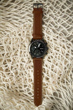  Shop Authentic Hugo Boss Pilot Black Dial Brown Leather Strap Watch for Men - 1513851 - Luxxuri