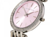  Shop Authentic Michael Kors Darci Crystal Pink Dial Silver Stainless Steel Strap Watch for Women - MK3352 - Luxxuri