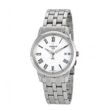  Shop Authentic Tissot T Classic Dream White Dial Silver Steel Strap Watch for Men - T033.410.11.013.01 - Luxxuri