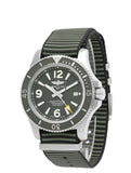  Shop Authentic Breitling Superocean Automatic 44mm Outerknown Green Dial Green Nylon Strap Watch for Men - A17367A11L1W1 - Luxxuri