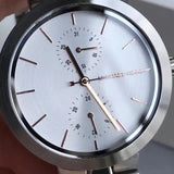  Shop Authentic Michael Kors Garner Analog Silver Dial Silver Steel Strap Watch For Women - MK6407 - Luxxuri