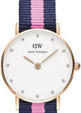  Shop Authentic Daniel Wellington Classy Winchester White Dial Two Tone NATO Strap Watch For Women - DW00100065 - Luxxuri