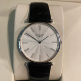  Shop Authentic Longines La Grande Classique De Longines White Dial Black Leather Strap Watch for Women - L4.755.4.11.2 - Luxxuri