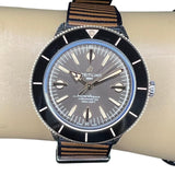  Shop Authentic Breitling Superocean Heritage '57 Outerknown Limited Edition Brown Dial Brown NATO Strap Watch for Men - U103701A1Q1W1 - Luxxuri