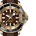  Shop Authentic Breitling Superocean Automatic 44 Brown Dial Brown Rubber Strap Watch for Men - N17376201Q1S1 - Luxxuri