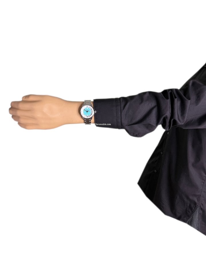  Shop Authentic Breitling Superocean Automatic 36 Turquoise Dial Silver Steel Strap Watch for Men - A17377211C1A1 - Luxxuri