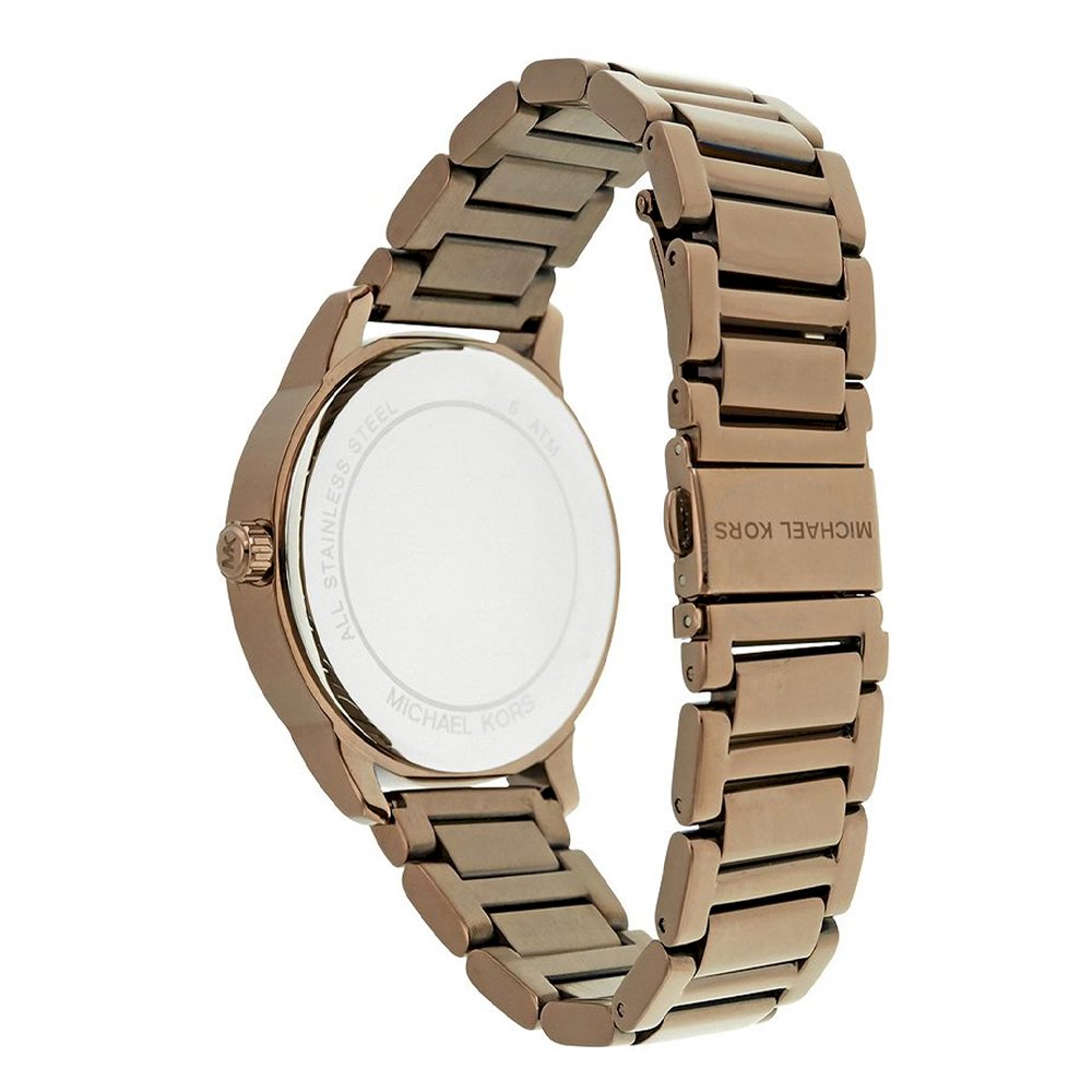  Shop Authentic Michael Kors Kinley Brown Dial Brown Steel Strap Watch for Women - MK6245 - Luxxuri