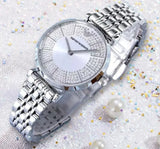  Shop Authentic Emporio Armani Gianni T-Bar Quartz Silver Dial Silver Steel Strap Watch For Women - AR11445 - Luxxuri
