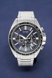  Shop Authentic Hugo Boss Driver Chronograph Black Dial Silver Steel Strap Watch For Men - 1513080 - Luxxuri