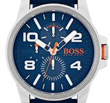  Shop Authentic Hugo Boss Detroit Quartz Blue Dial Blue Silicone Strap Watch For Men - 1550008 - Luxxuri