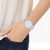  Shop Authentic Michael Kors Sofie Quartz Silver Dial Silver Steel Strap Watch For Women - MK6575 - Luxxuri
