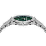  Shop Authentic Salvatore Ferragamo F-80 Classic Green Dial Silver Steel Strap Watch for Men - SFDT02123 - Luxxuri