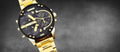  Shop Authentic Diesel Mr Daddy 2.0 Black Dial Gold Stainless Steel Watch For Men - DZ7333 - Luxxuri