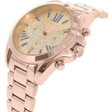  Shop Authentic Michael Kors Bradshaw Chronograph Rose Gold Dial Rose Gold Steel Strap Watch For Women - MK6321 - Luxxuri