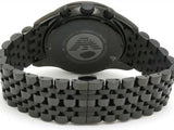  Shop Authentic Emporio Armani Tazio Chronograph Black Dial Black Steel Strap Watch For Men - AR5989 - Luxxuri