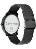  Shop Authentic Calvin Klein Minimal Black Dial Black Mesh Bracelet Watch for Men - K3M514B1 - Luxxuri