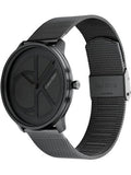  Shop Authentic Calvin Klein Minimal Black Dial Black Mesh Bracelet Watch for Men - K3M514B1 - Luxxuri