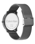  Shop Authentic Calvin Klein Minimal Grey Dial Grey Mesh Bracelet Watch for Men - K3M517P4 - Luxxuri