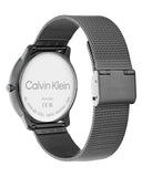 Shop Authentic Calvin Klein Minimal Grey Dial Grey Mesh Bracelet Watch for Men - K3M517P4 - Luxxuri