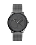  Shop Authentic Calvin Klein Minimal Grey Dial Grey Mesh Bracelet Watch for Men - K3M517P4 - Luxxuri