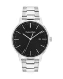  Shop Authentic Calvin Klein City Chronograph Black Dial Silver Steel Strap Watch for Men - K2G2G14Y - Luxxuri