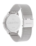  Shop Authentic Calvin Klein Minimal Silver Dial Silver Mesh Bracelet Watch for Men - K3M211Y6 - Luxxuri